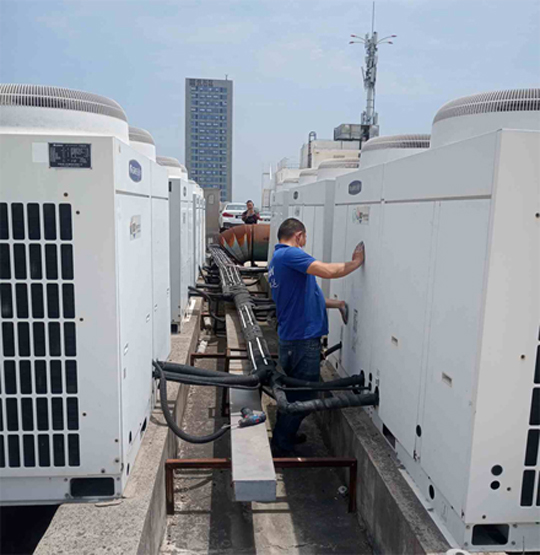 阜新市中央空调制热和不制冷系统维修方法